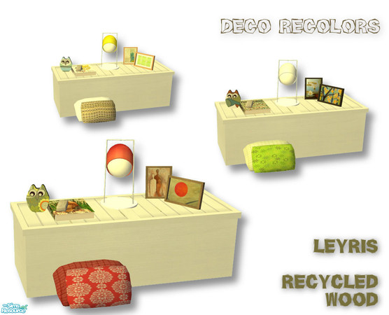 Sims 2 — Leyris - Bedroom - Deco recolors by mirake — 