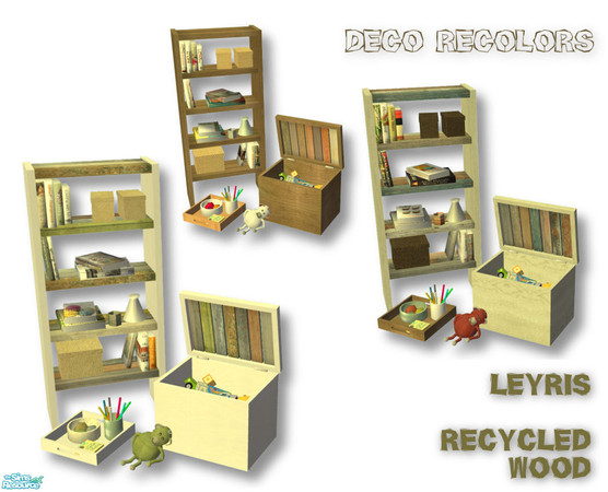 Sims 2 — Leyris - Kids room - Deco recolors by mirake — And this set will end the series... I think at last :)