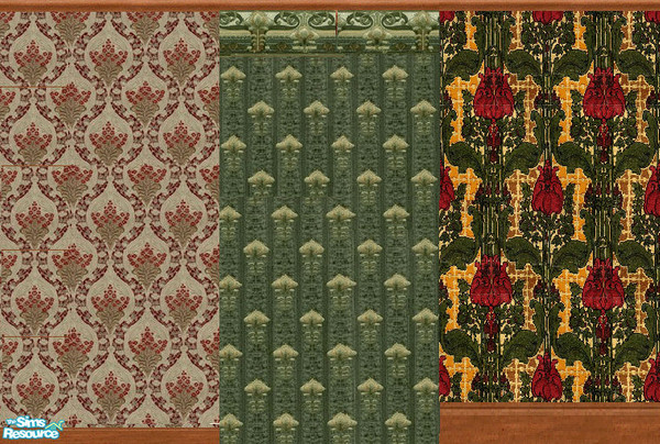 Sims 2 — Victorian Wallpapers Part III by Alien5p322564 — ENJOY!