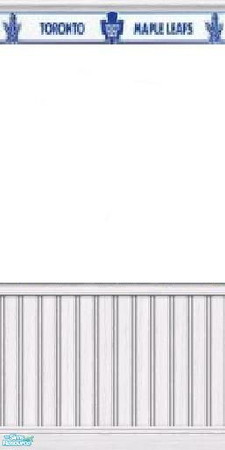 Sims 2 — MFG Toronto Maple Leafs with white panel by mightyfaithgirl — Go Leafs go!