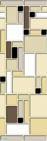 Sims 2 — Multi-Coloured Ceramic Wall & Floor - Multiwall by eriduserpent — One fully tiled wall. Designed By The