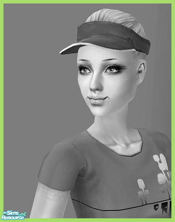Sims 2 — Visor Hat for Teen Females - MESH by Elena. — 