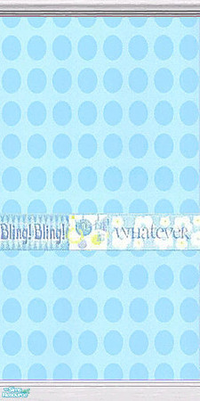 Sims 2 — Whatever!! Wallpaper - Bling Bling Whatever Wallpaper by VictoriaGrace — 