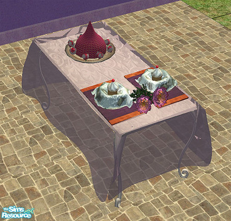 Sims 2 — Mystic - table by steffor — 