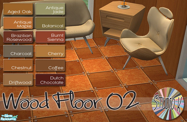 Sims 2 — Studio K Wood Floor 02_01 by StudioKhagerks — 
