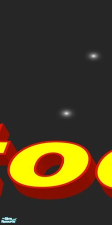 Sims 2 — \"The invasion of the great tomatoes\" mural 1j by Elut — 