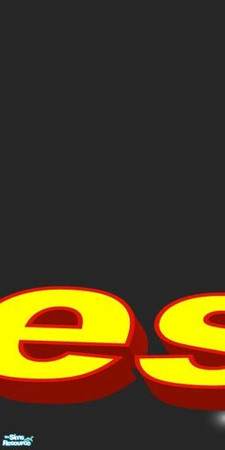 Sims 2 — \"The invasion of the great tomatoes\" mural 1k by Elut — 