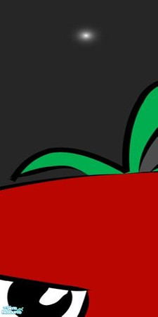 Sims 2 — \"The invasion of the great tomatoes\" mural 2k by Elut — 