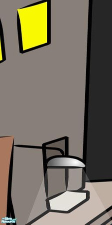 Sims 2 — \"The invasion of the great tomatoes\" mural 2g by Elut — 