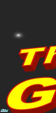 Sims 2 — \"The invasion of the great tomatoes\" mural 1b by Elut — 