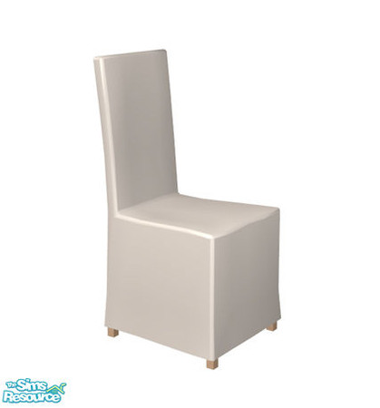 Sims 2 — Birnoer Diningroom - Chair by Murano — Chair with white coating.