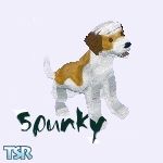 Sims 1 — Spunky by Joriel — This was our family dog when I was very small. He was a wonderful mutt(some collie, something