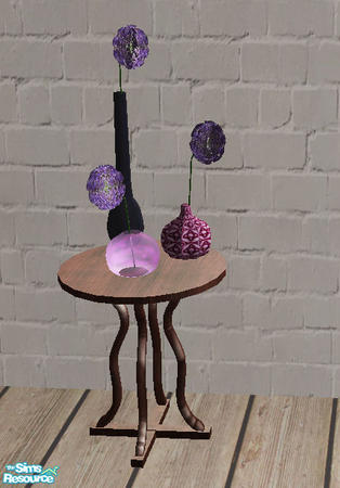Sims 2 — a Weekend in paris - endtable by steffor —