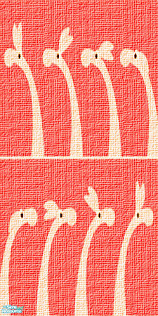 Sims 2 — Creatures - Coral Pink by Hanefcik — Is this a giraffe? A dinosaur? Or maybe Nessie the Loch Ness monster?