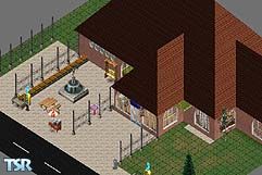 Sims 1 — Delicious Human by Delicious KaHWisHeS — It's a nice restaurant not for everyone because of delicious human,but