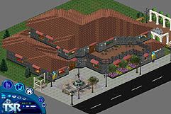 Sims 1 — That's Amore! by Olshaq — This fine Italian restaurant offers wonderful staff, brilliant architecture, and