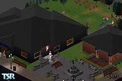 Sims 1 — Lisas Hideaway by MN 2002 — A nice place to come for a drink or fine dine. This quiet corner has two restaurants