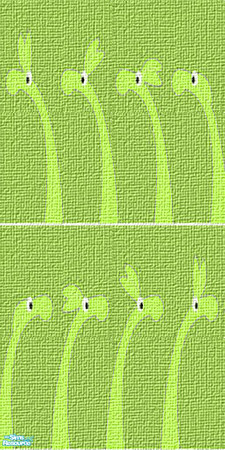 Sims 2 — Creatures - Juicy Green by Hanefcik — Is this a giraffe? A dinosaur? Or maybe Nessie the Loch Ness monster?