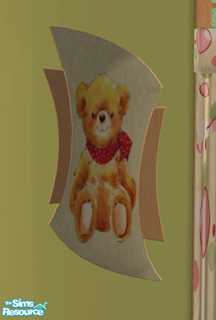 Sims 2 — GL match Nursery - Luxury Vertical Painting by Simaddict99 — Modern Decor, luxury painting. Use Maxis GL