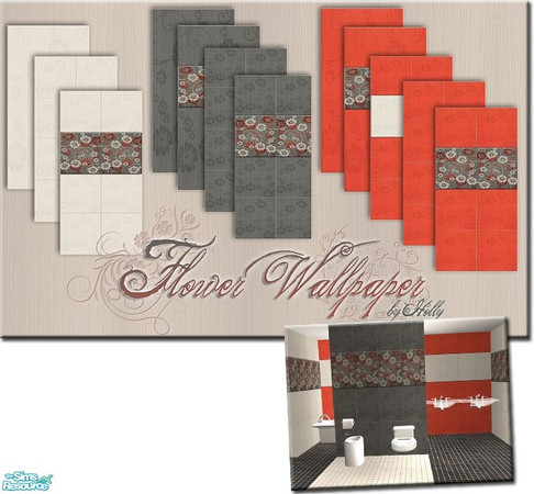 Sims 2 — Flower Wallpaper by *Holly — Enjoy!