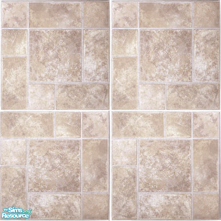 Sims 2 — Tiles Set 2 - Ivory by FrozenStarRo — New set of tiles. I think they work best for kitchens or bathrooms but