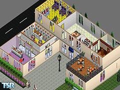 Sims 1 — Chadwick Mall by Alexandra — Everything you could possibly want under one roof! Clothes, Lolly shop, toys, a