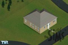 Sims 1 — Back to Basic by Robert — This house is a one story building for a single Sim. Every first time buyer can afford