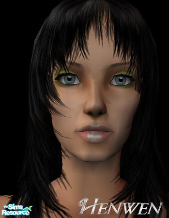 Sims 2 — Gloss Clear Natural by Henwen —  A gloss with just a tinge of color, but still transparent.