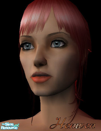 Sims 2 —  Lip Metal Sun by Henwen — For an unusual dramatic look, a lip color with a metallic shine.