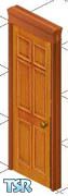 Sims 1 — Wood Door by yevette welan — This new item was made special for you by Yevette Welan.