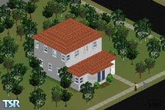 Sims 1 — Flash! by Jane Starz — Flash! is a house made for a small family. Cosy and Affordable. Great Garden, two