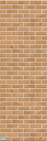 Sims 2 — Glazed Brick - Coral by Limefwooper — 