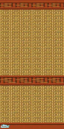 Sims 2 — Woven Panel 1 by hatshepsut — Part of the Woven Panel set.