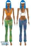 Sims 1 — Frida by Andria — This is Frida from the video game "Bust A Groove." I have included both of the skins