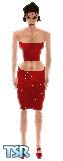 Sims 1 — Red by Jane Henriksen — This is a cute outfit which sparkles in the game.