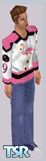 Sims 1 — Flamingos Jersey by wulfy — A Sim City Flamingos hockey jersey! Even though the team now is defunct, the fans